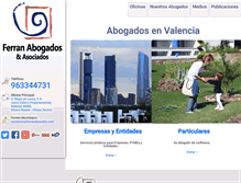 Tablet Screenshot of ferrangonzalez.com